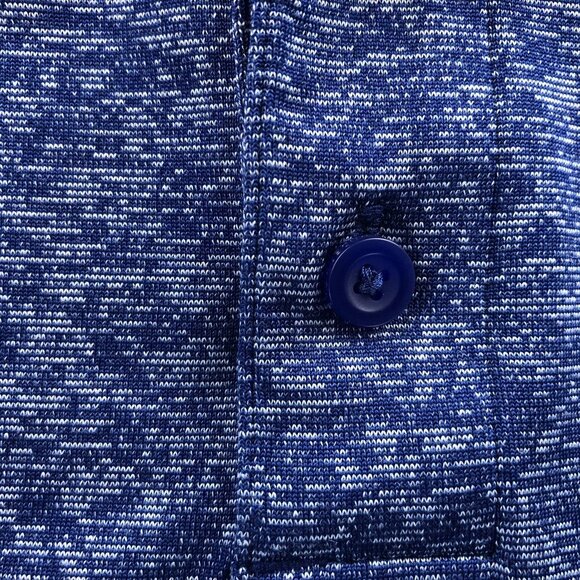 Under Armour Playoff Polo HeatGear Mens Shirt Large Loose Fit Blue Lightweight - Picture 7 of 10